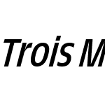 Trois Mille Regular Italic