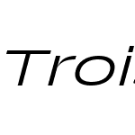 Trois Mille Light Italic