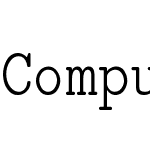 Computer Modern