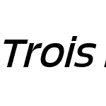 Trois Mille Regular Italic