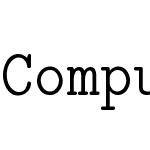 Computer Modern