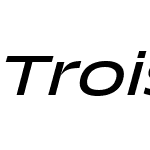 Trois Mille Regular Italic