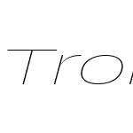 Trois Mille Thin Italic