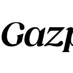 Gazpacho Italic Bold