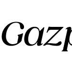 Gazpacho Italic Medium