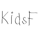 KidsFirstPrintFont