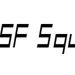 SF Square Head Condensed