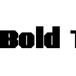 Bold Type