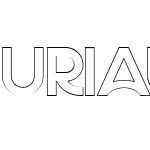 URIAL FONT Outline