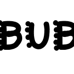 bubblefont