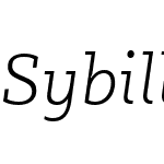 SybillaW05-ThinItalic