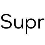 SupremaW05-Regular