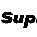 SupremaW03-BlackItalic