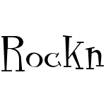 RocknRoll Typo thin
