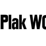 PlakW05-BlackCondensed