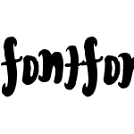 FontForTheDumped