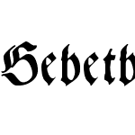 Gebetbuch Fraktur