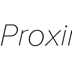 ProximaNovaAW05-ThinItalic