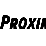 ProximaNovaSExtraCondensedW05-XboldIt