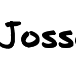 Josschrift Bold