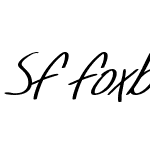 SF Foxboro Script