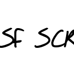 SF Scribbled Sans SC