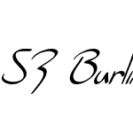 SF Burlington Script