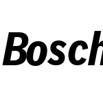 Bosch Sans Cond Bold
