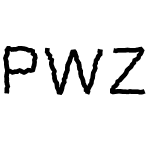 PWZigzagfont