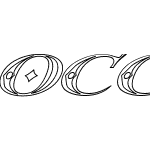 Occoluchi Italic Outline