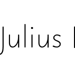 JuliusPrimaryW01-Lt