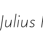 JuliusPrimaryW01-LtIt