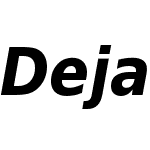 DejaVu Sans Condensed