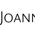 JoannaSansNovaW01SC-Light