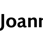 JoannaSansNovaW07-Bold