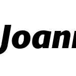 JoannaSansNovaW10-BlackIt