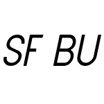 SF Buttacup Lettering