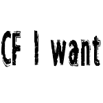 CF I want to believe Comp