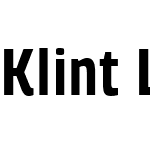 KlintLTW02-BoldCondensed