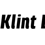 KlintLTW01-BlackCondensedIt