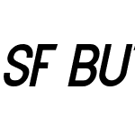 SF Buttacup Lettering