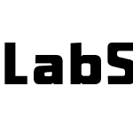 Lab Sans Pro Black
