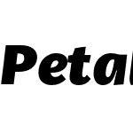 Petala Pro ExtraBold Italic