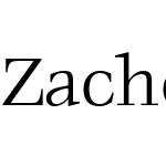 Zachery