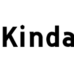 KindahW21-Bold