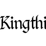 Kingthings Calligraphica Light