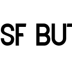 SF Buttacup Lettering