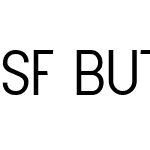 SF Buttacup Lettering