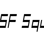 SF Square Head Condensed