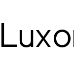 Luxora Grotesk